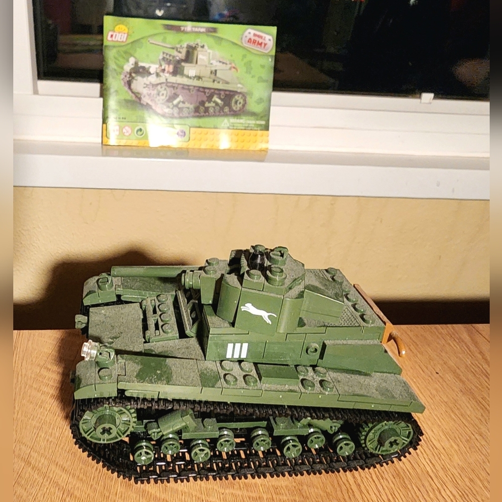 COBI VINTAGE 7TP TANK SMALL ARMY KIT